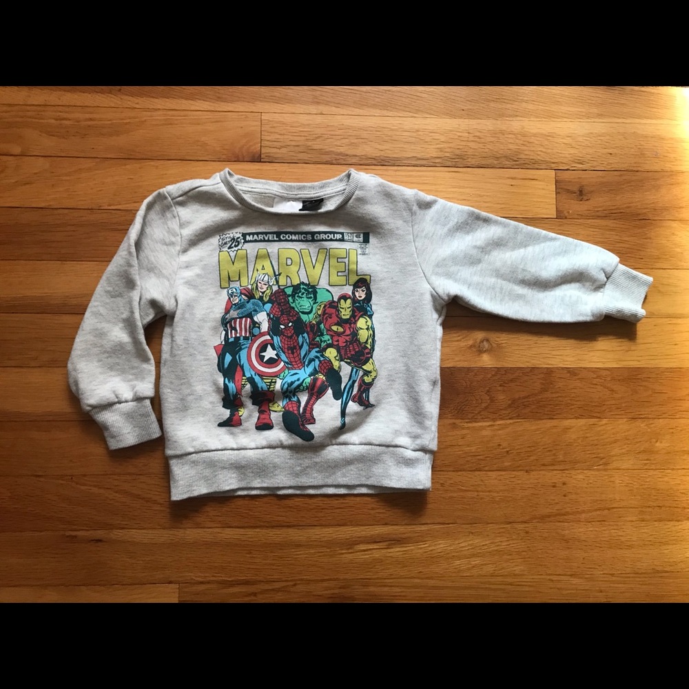 Super hero long sleeve sweatshirt